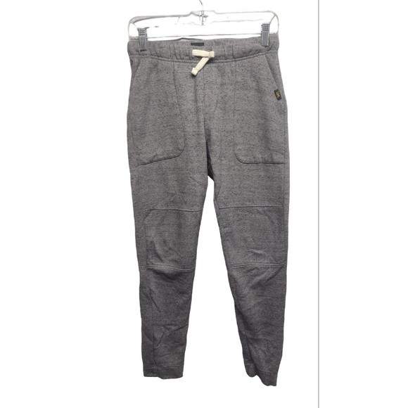 Lee Joggers Boys Large Grey Elastic Waist Drawstring Tie Sweatpants - Picture 1 of 12